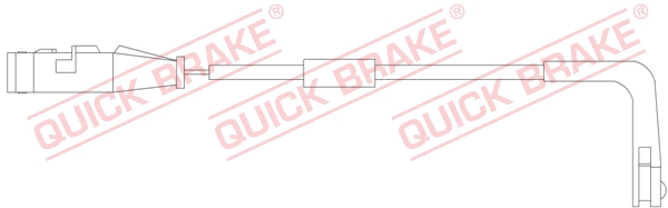 Czujnik zużycia klocka